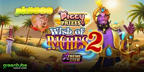 Piggy Prizes Wish of Riches 2 سلاٹ کا ایک رنگین اور پرکشش منظر