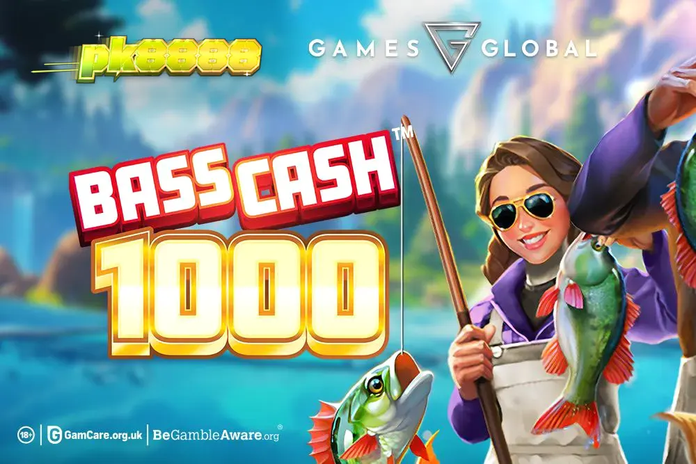 Bass Cash 1000 سلاٹ گیم کا ایک منظر